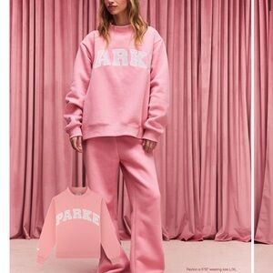 Pink Parke valentines Lounge Sweatshirt